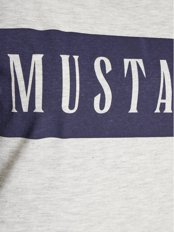 Mustang Mustang T-shirt Alina 1013220 Grigio Regular Fit