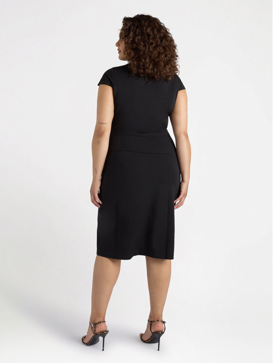 Fiorella Rubino Fiorella Rubino Abito da cocktail 7005T001642N033 Nero Slim Fit