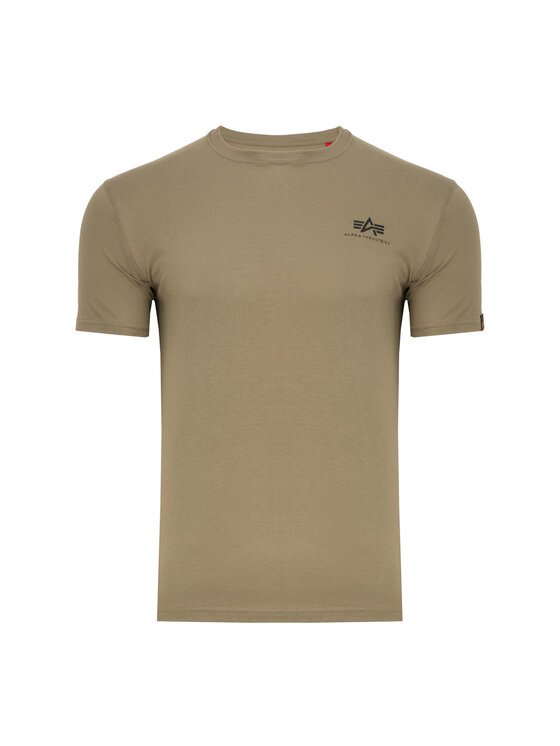 Alpha Industries Alpha Industries T-Shirt AI.128507-154-4XL Khaki Regular Fit