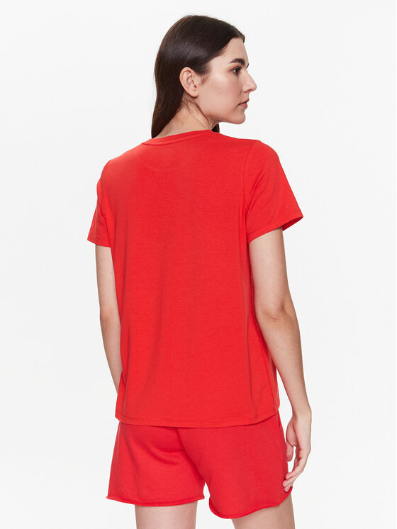 T-shirt DP2T5894 Rosso Classic Fit