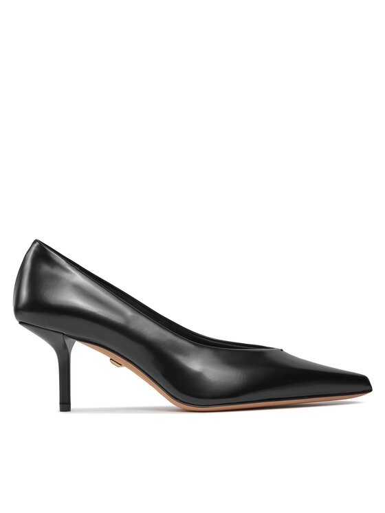 Max Mara Max Mara Pantofi cu toc subțire Mmpump 24145210716 Negru