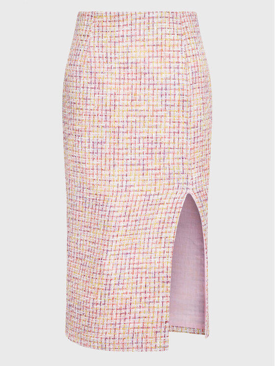 Glamorous Glamorous Pouzdrová sukně CK6777 Růžová Slim Fit