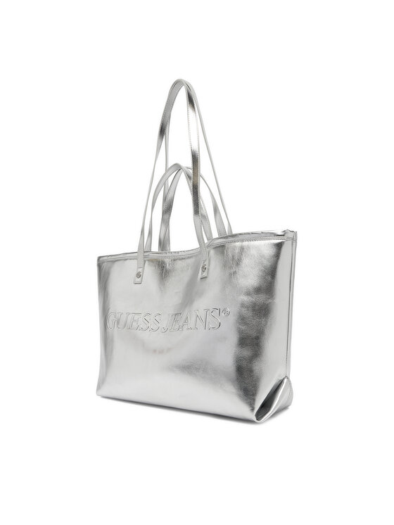 Guess Jeans Guess Jeans Handtasche CWBEO-GUESS-B-015-09 Silberfarben