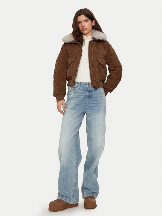 Save The Duck Save The Duck Bomber jakna D32011W VELY19 Rjava Regular Fit