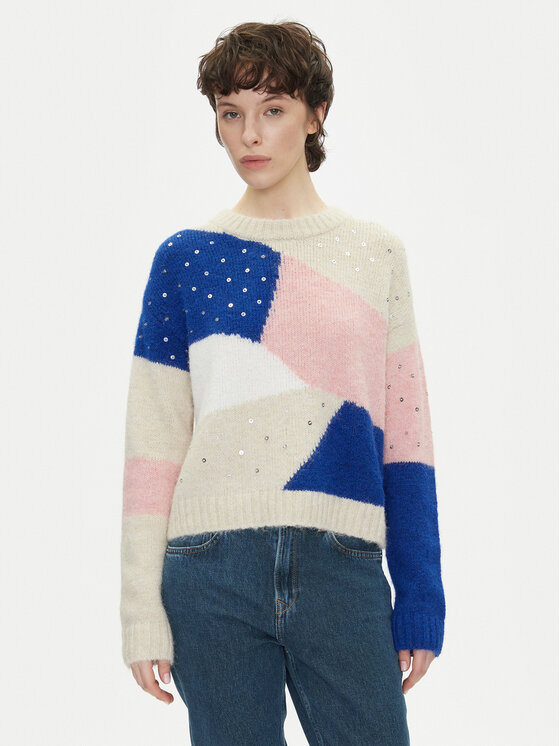 Pepe Jeans Pepe Jeans Sweater Nora PL702238 Színes Loose Fit