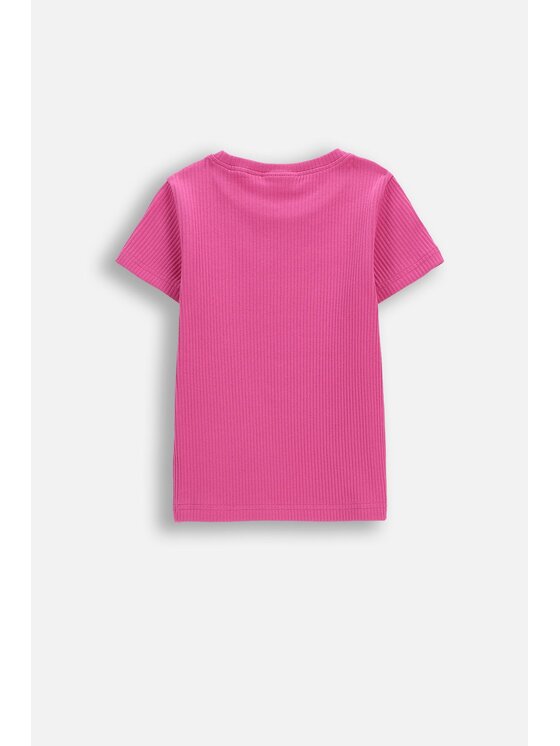 Coccodrillo Coccodrillo T-Shirt WC6143207SGK-007 Różowy Regular Fit
