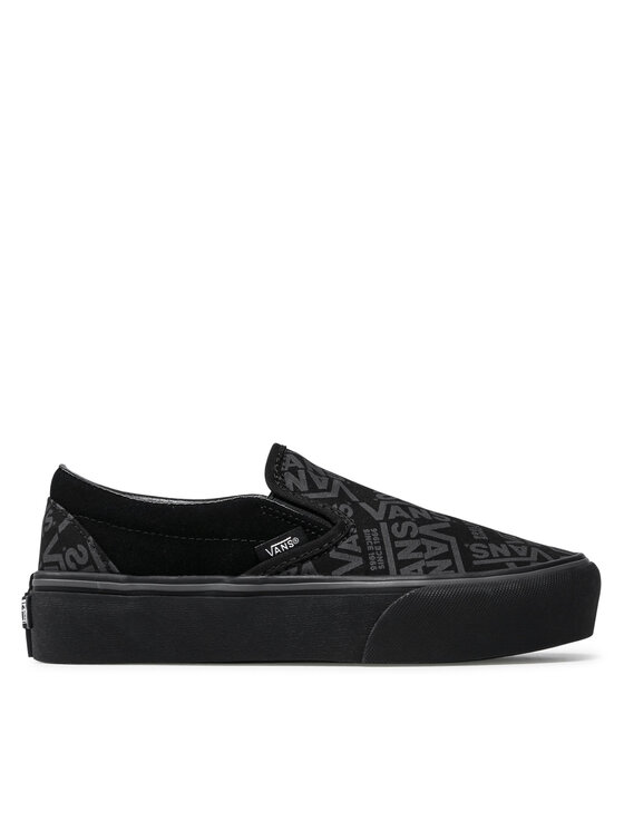 Vans Vans Tenisice Ua Classic Slip-On Platform VN0A3JEZWW01 Crna