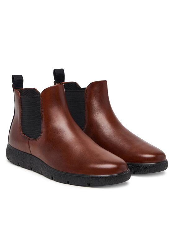 ECCO ECCO Kotníková obuv s elastickým prvkem Bella 2 23931301014 Hnědá