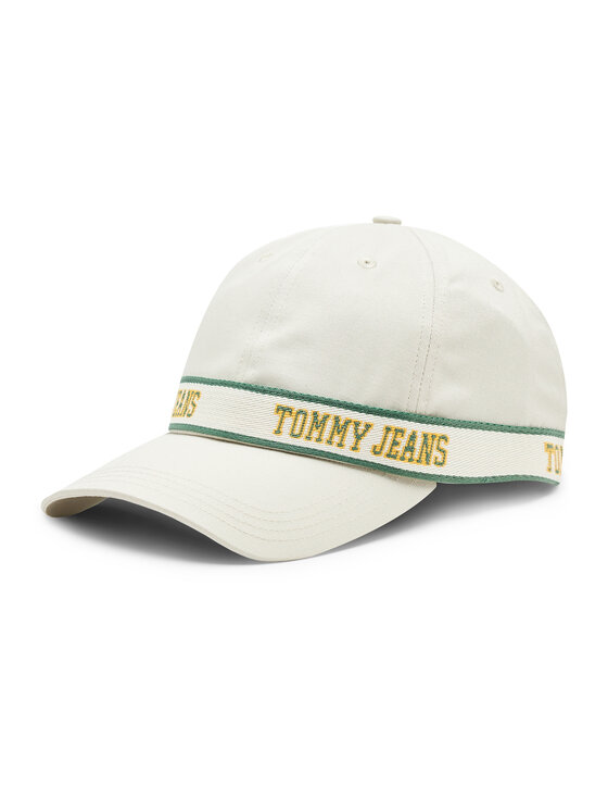 Tommy Jeans Cepure ar nagu City Girl AW0AW14995 Bēšs