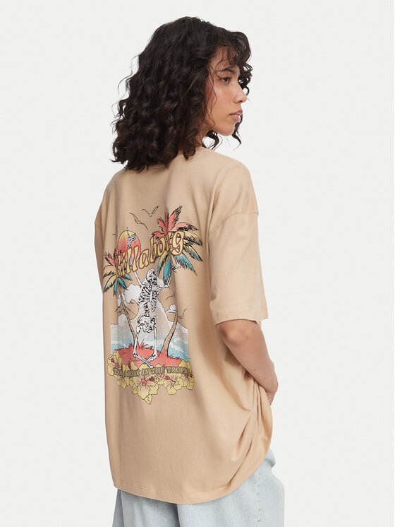 Billabong Tricou Take A Break EBJZT00407 Kaki Oversize