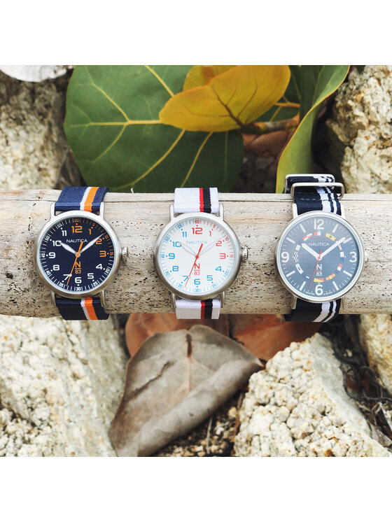 Nautica Nautica Hodinky NAPWGS902 Modrá