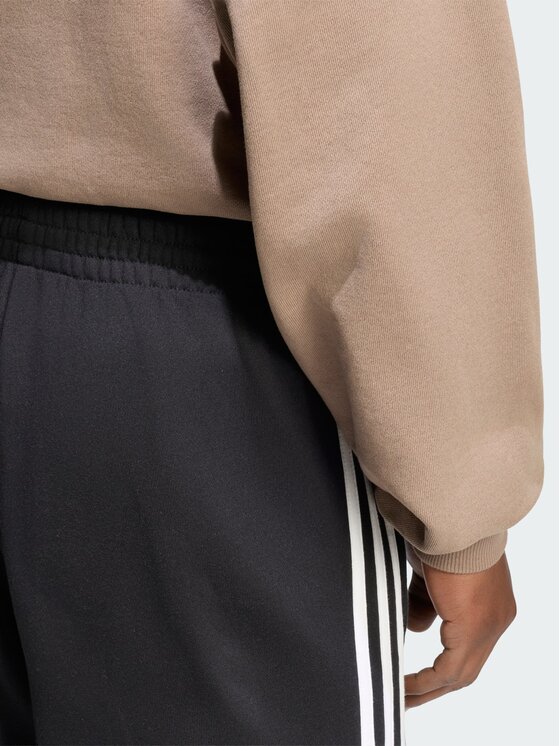 adidas adidas Spodnie dresowe Essentials 3-Stripes French Terry KY6533 Czarny Regular Fit
