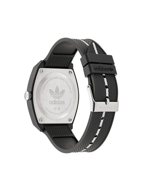 adidas adidas Zegarek Project Two AOST25041 Czarny