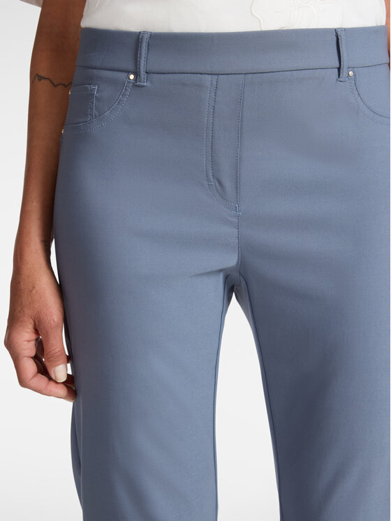 Elena Mirò Elena Mirò Spodnie materiałowe P083Z000177N023 Szary Slim Fit