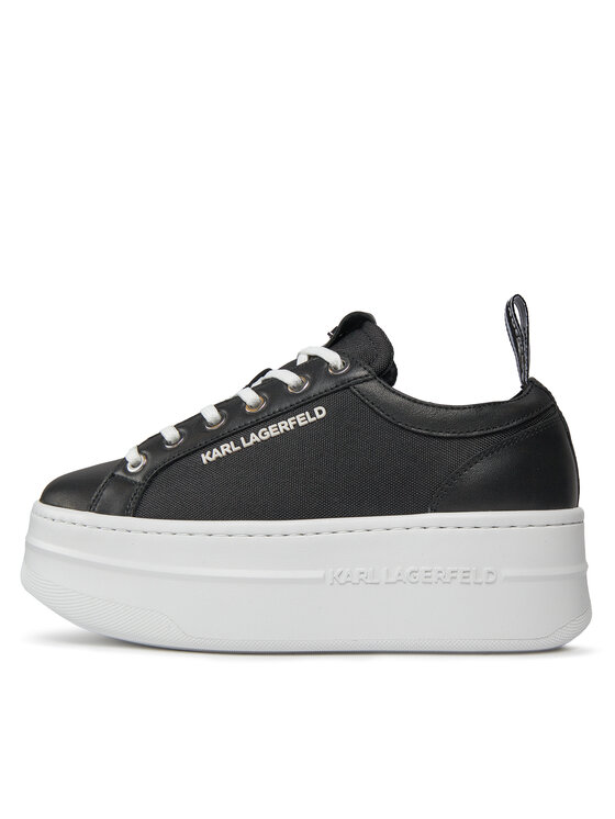KARL LAGERFELD KARL LAGERFELD Laisvalaikio batai KL65019 Juoda