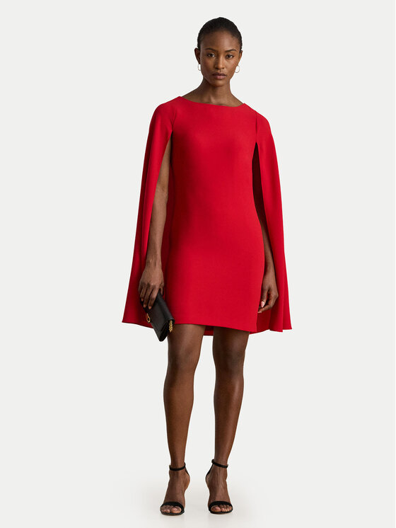 LAUREN RALPH LAUREN LAUREN RALPH LAUREN Kokteilinė suknelė 253980921004 Raudona Slim Fit
