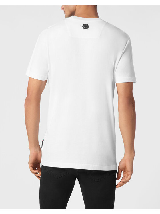 PHILIPP PLEIN PHILIPP PLEIN T-shirt 21187 Bianco Regular Fit