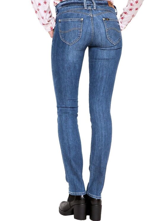 Lee Lee Jeansy JADE SEASONAL Niebieski Slim Fit