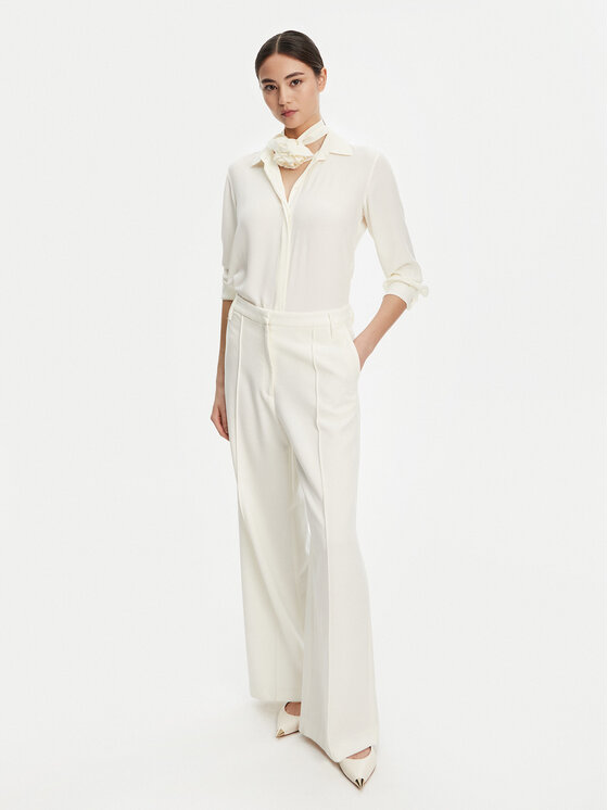 Marella Marella Marškiniai Cabiria 2523116071 Balta Regular Fit