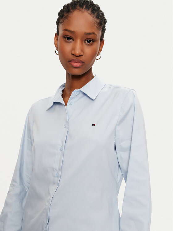 Tommy Hilfiger Tommy Hilfiger Košeľa WW0WW44084 Modrá Regular Fit