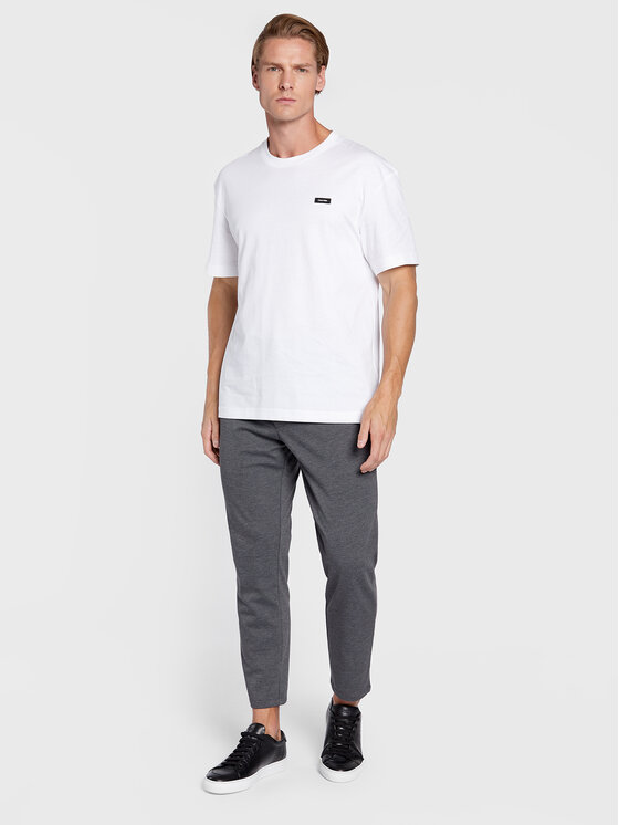 Calvin Klein Calvin Klein T-Shirt K10K110669 Biały Regular Fit