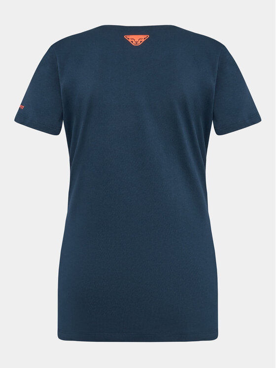 Dynafit Dynafit Тишърт Graphic Co W S/S Tee 70999 Тъмносин Regular Fit
