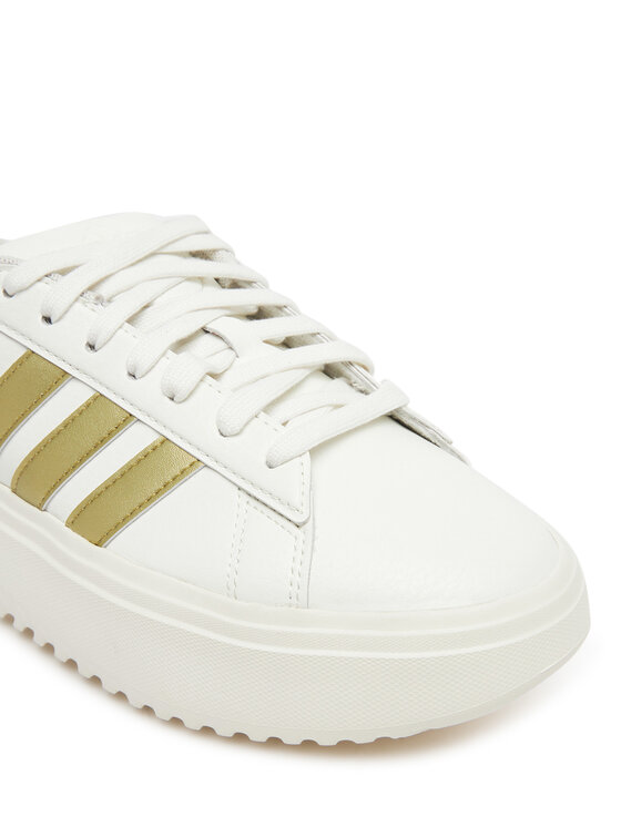 adidas adidas Sneakersy Grand Court Platform JR0699 Biały