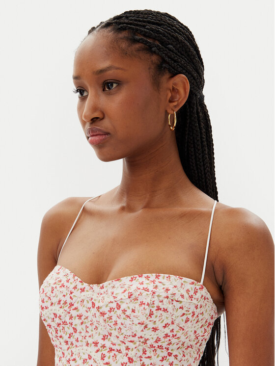 Bardot Bardot Top Estie Embroidered 59828TB Farebná Slim Fit