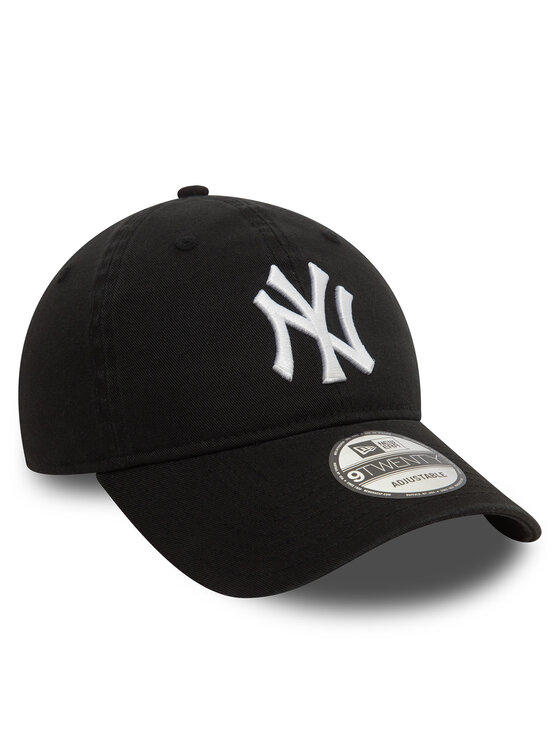 New Era New Era Kepurė su snapeliu Washed 9TWENTY New York Yankees 60579076 Juoda