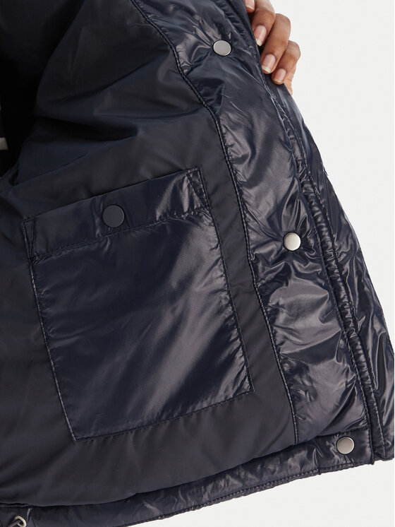 Calvin Klein Jeans Calvin Klein Jeans Giubbotto invernale Shine Crop LV047D504G Blu scuro Regular Fit