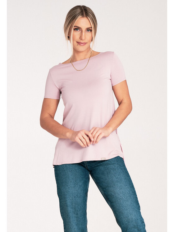FIGL FIGL Halenka M1051 Růžová Flared Fit