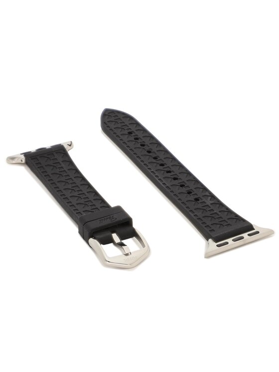Vyměnitelný pásek do hodinek Apple Watch Fossil, Barva: Černá, S380018