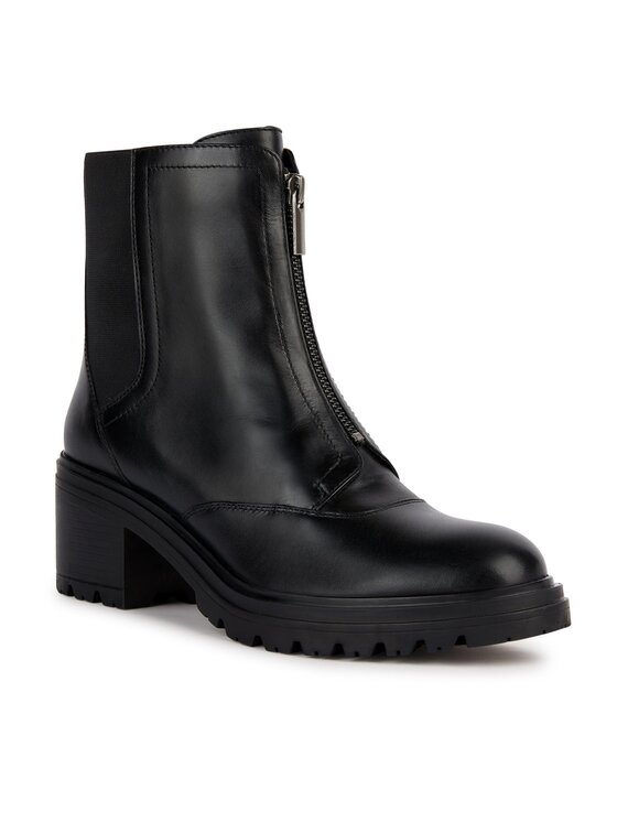 Geox Geox Členková obuv D Damiana D36QCC 00043 C9999 Čierna