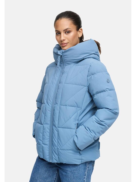 Marikoo Marikoo Kurtka zimowa Kuschelnasee Niebieski Regular Fit
