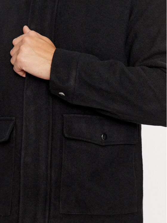 Jack&Jones Jack&Jones Μπουφάν μεταβατικό 12236162 Μαύρο Regular Fit
