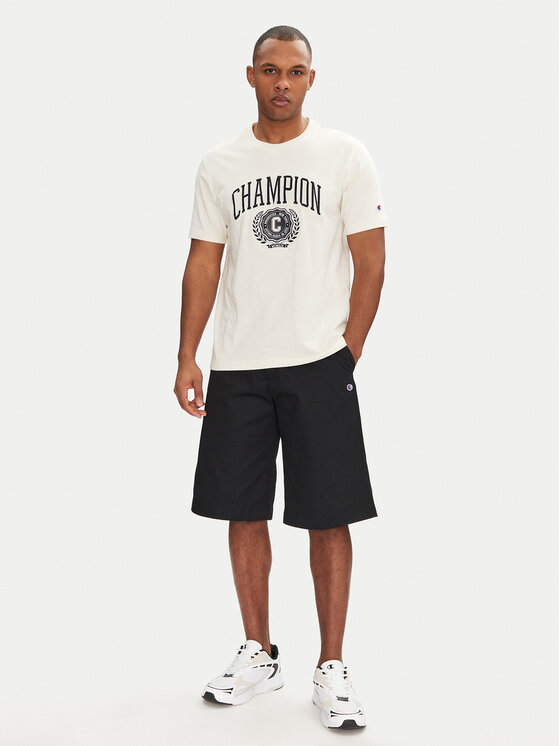 Champion Champion Sportske kratke hlače 220765 Crna Standard Fit