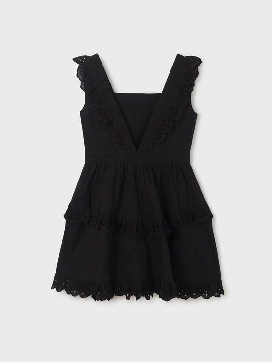 Mayoral Mayoral Sommerkleid 6918 Schwarz Regular Fit