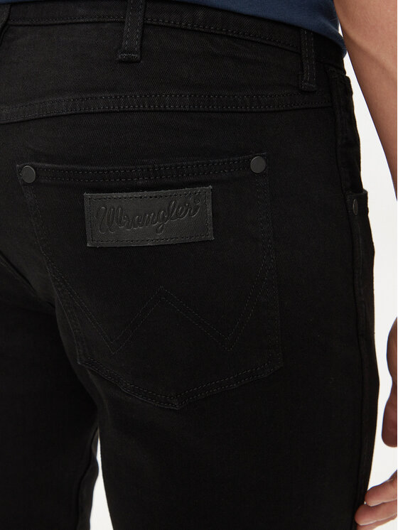 Wrangler Wrangler Jeansy Larston 112356815 Czarny Slim Fit