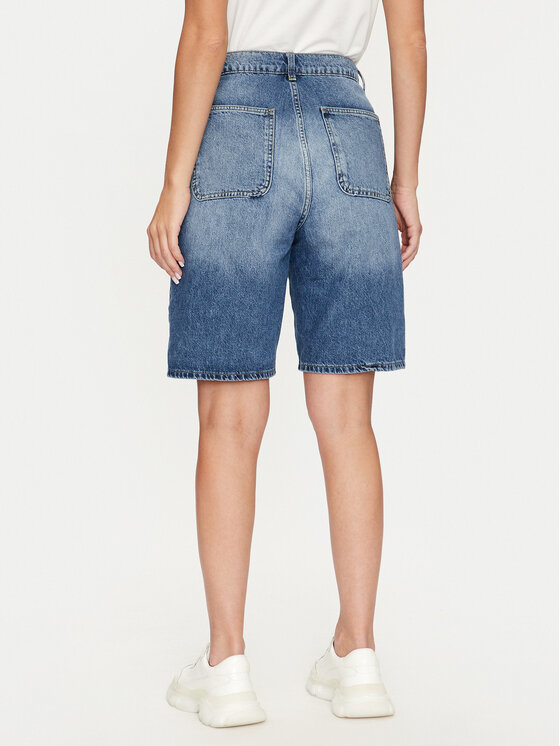 ONLY ONLY Kratke traperice Tammy 15326482 Plava Loose Fit