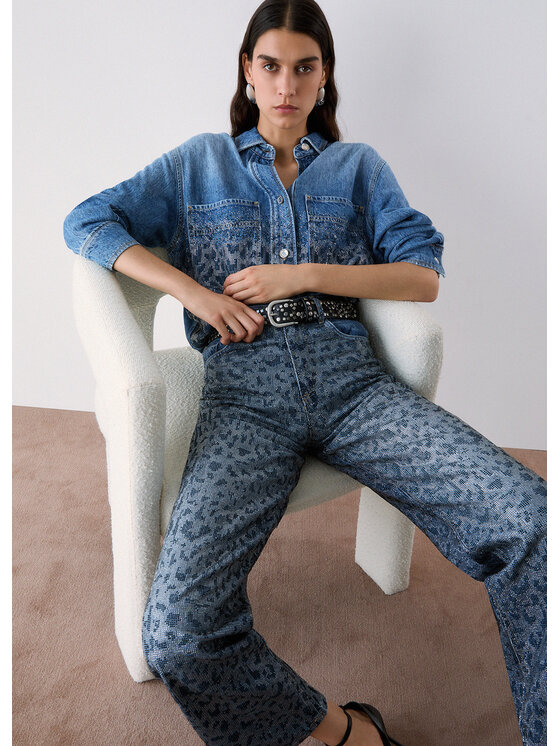 Liu Jo Liu Jo Jeans UF6166D039479141 Azzurro chiaro Regular Fit