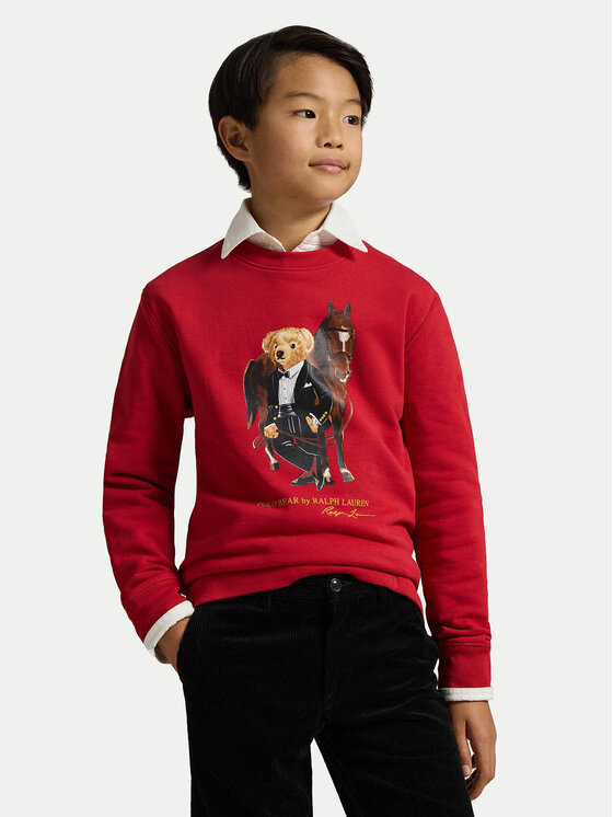 Polo Ralph Lauren Polo Ralph Lauren Felpa 323A10261001 Rosso Regular Fit