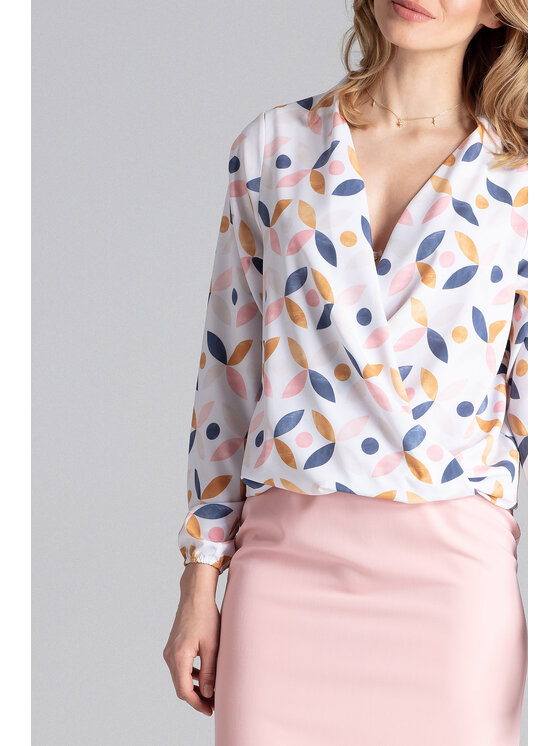 FIGL FIGL Halenka M659 Barevná Regular Fit