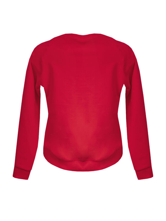 DKaren Sport DKaren Sport Bluza Wenezja Czerwony Slim Fit