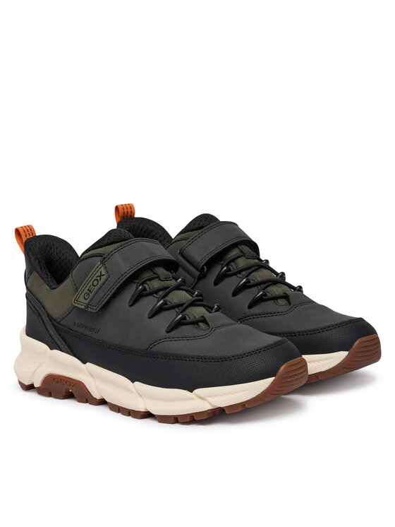 Geox Geox Laisvalaikio batai J Flexyper Plus Boy B Abx J56LCA 0MEFU C0033 S Tamsiai žalia