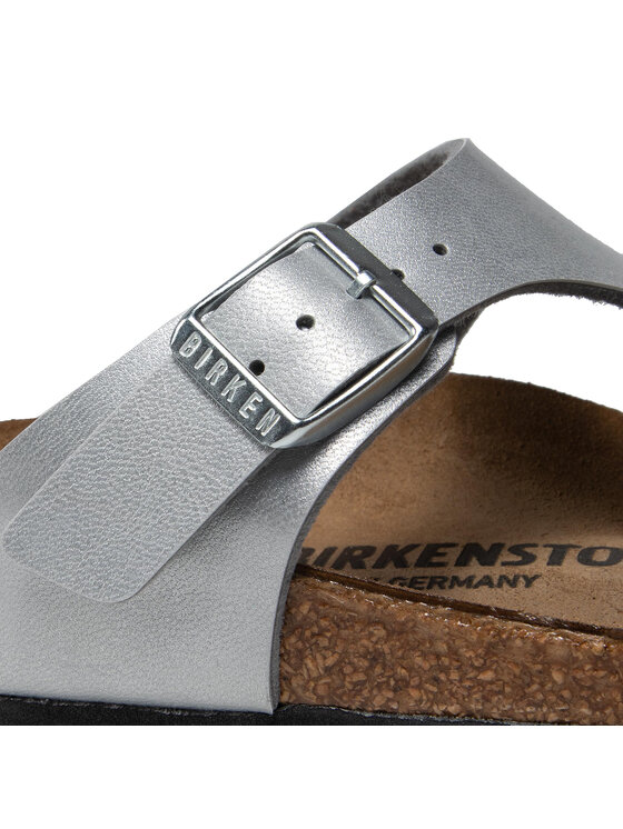 Birkenstock Birkenstock Japonki Gizeh Bs 0043853 Srebrny