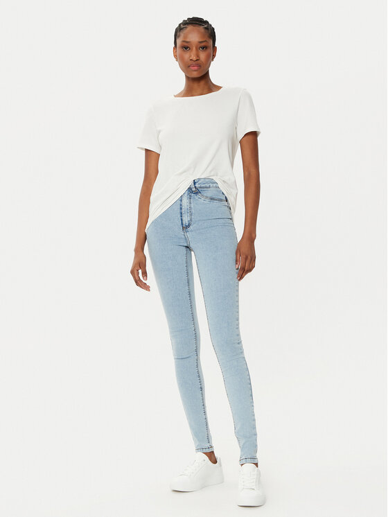 Noisy May Noisy May Дънки Callie 27030614 Светлосиньо Slim Fit