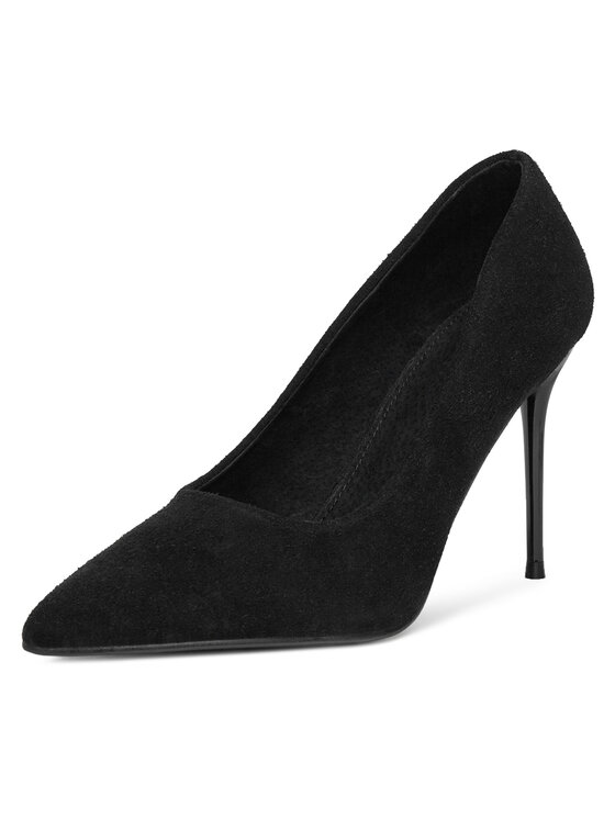DeeZee DeeZee Pantofi cu toc subțire KX2306213 Negru
