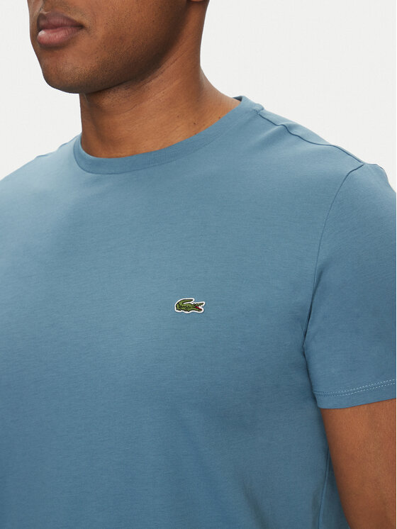 Lacoste Lacoste T-shirt TH6709 Celeste Regular Fit