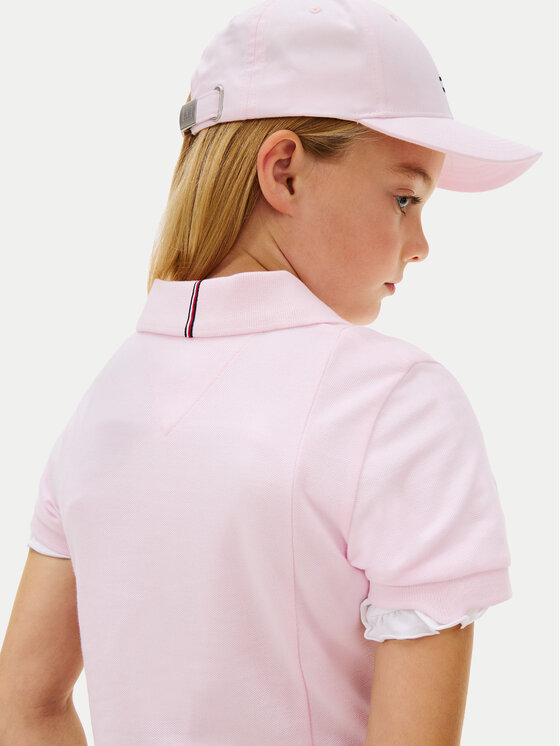 Tommy Hilfiger Tommy Hilfiger Vestito estivo Essential KG0KG08342 Rosa chiaro Regular Fit