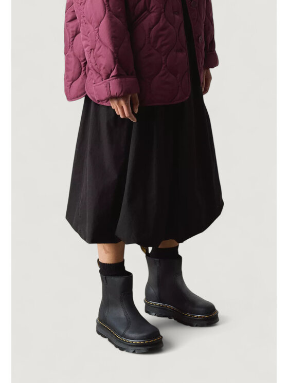 Dr. Martens Dr. Martens Μποτάκια Zebzag Rigger Wyoming Μαύρο